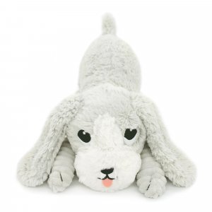 Peluche les ptipotos chien et son bébé gris Les deglingos