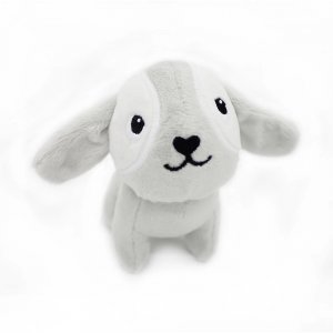 Peluche les ptipotos chien et son bébé gris Les deglingos