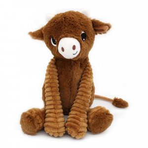 Peluche les ptipotos vache et son bébé Les deglingos