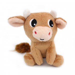 Peluche les ptipotos vache et son bébé Les deglingos