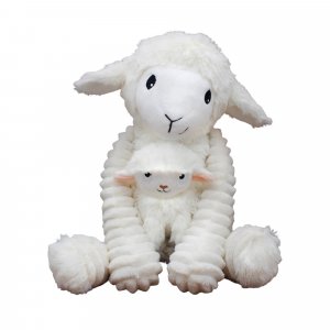 Peluche les ptipotos mouton et son bébé Les deglingos