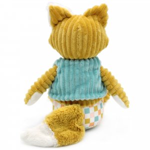Peluche original cyranos le renard 24 cm Les deglingos