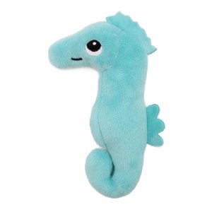 Peluche les ptipotos hippocampe et son bébé papadou aqua Les deglingos