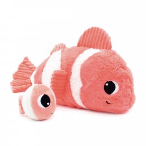 Peluche les ptipotos poisson clown maman et bébé Les deglingos