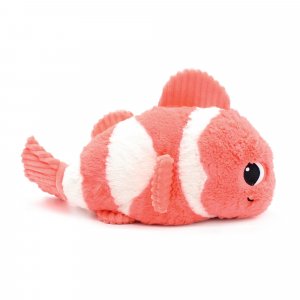 Peluche les ptipotos poisson clown maman et bébé Les deglingos
