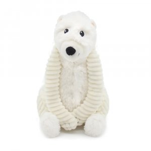 Peluche les ptipotos ours polaire maman et bébé blanc Les deglingos