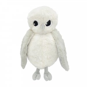 Peluche les ptipotos chouette maman et bébé gris clair Les deglingos