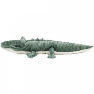 Peluche les ptipotos le crocodile croketou maman et bébé Les deglingos