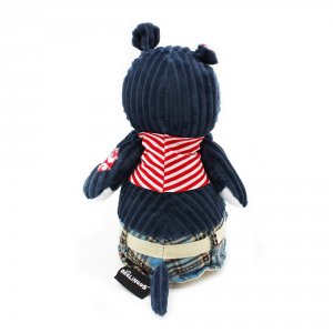 Peluche original hippipos l'hippopotame Les deglingos