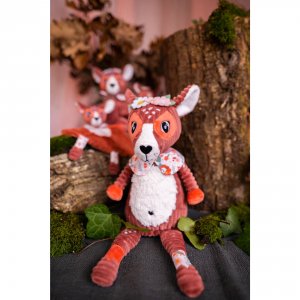 Peluche original mélimélos la biche Les deglingos