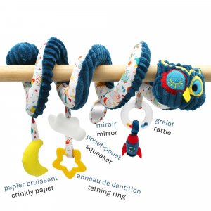 Spirale d'activités astros le hibou Les deglingos