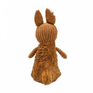 Peluche les ptipotos kangourou et son bébé allezou marron Les deglingos