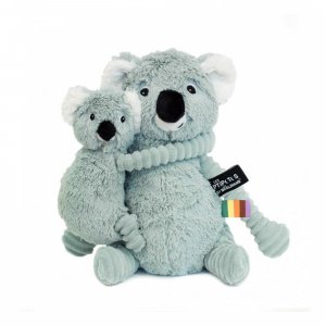 Peluche les ptipotos koala et son bébé trankilou menthe Les deglingos