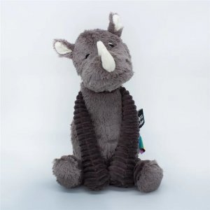 Peluche rhinocéros Les deglingos