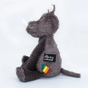 Peluche rhinocéros Les deglingos