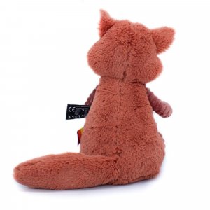 Peluche les ptipotos raton laveur netoitou terracotta Les deglingos