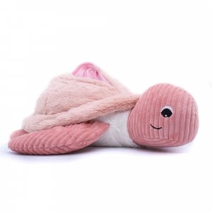 Peluche géante les ptipotos tortue sauvenou rose Les deglingos