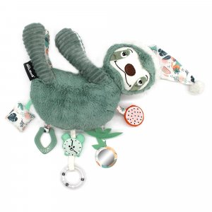 Peluche d'activités chillos le paresseux Les deglingos