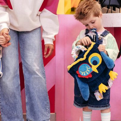 Sac à dos velours astros le hibou