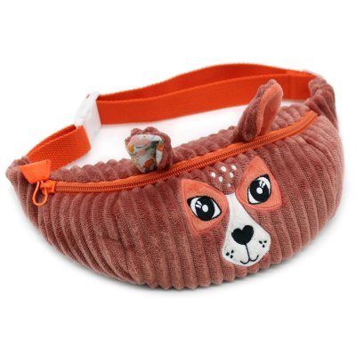 Sac banane enfant velours mélimélos la biche