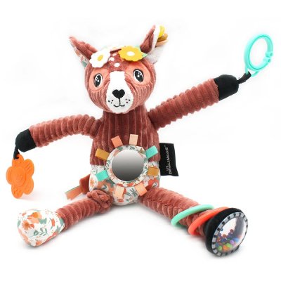 Peluche d'activités nomade mélimélos la biche