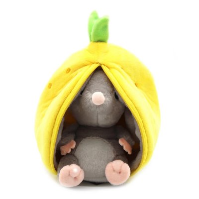 Peluche réversible flipetz souris et citron