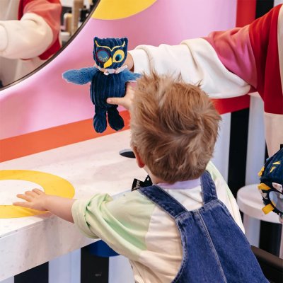 Peluche simply 22 cm astros le hibou