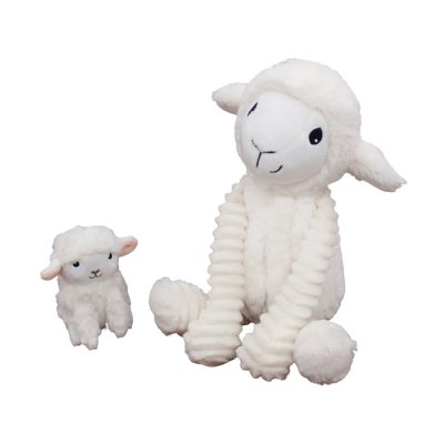 Peluche les ptipotos mouton et son bébé