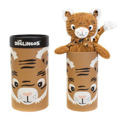 Peluche simply 33 cm spéculos le tigre