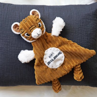 Doudou baby speculos le tigre