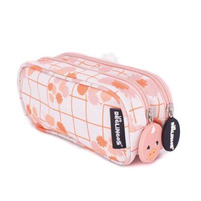 Trousse scolaire double pomelos l'autruche