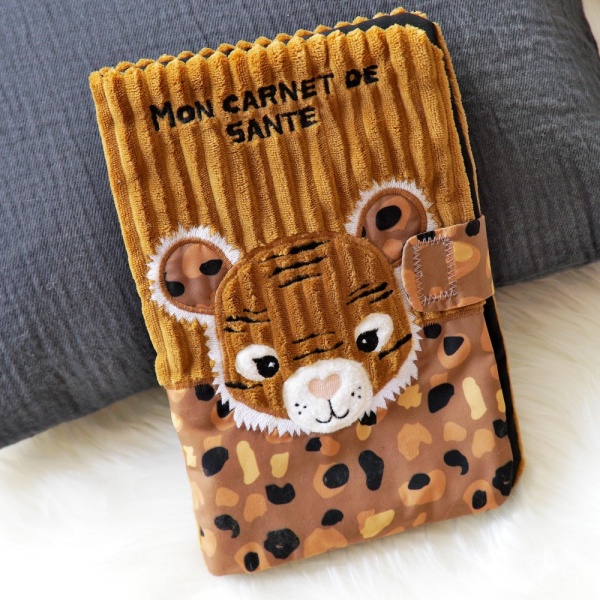 Protège carnet de santé spéculos le tigre Les deglingos