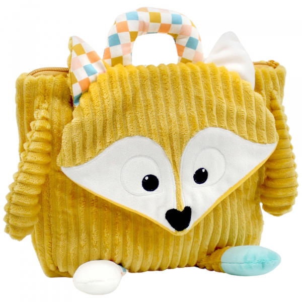 Sac à dos velours kiprokos le zèbre Les deglingos