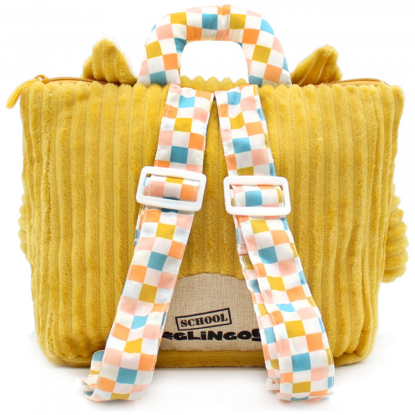 Sac à dos velours kiprokos le zèbre Les deglingos