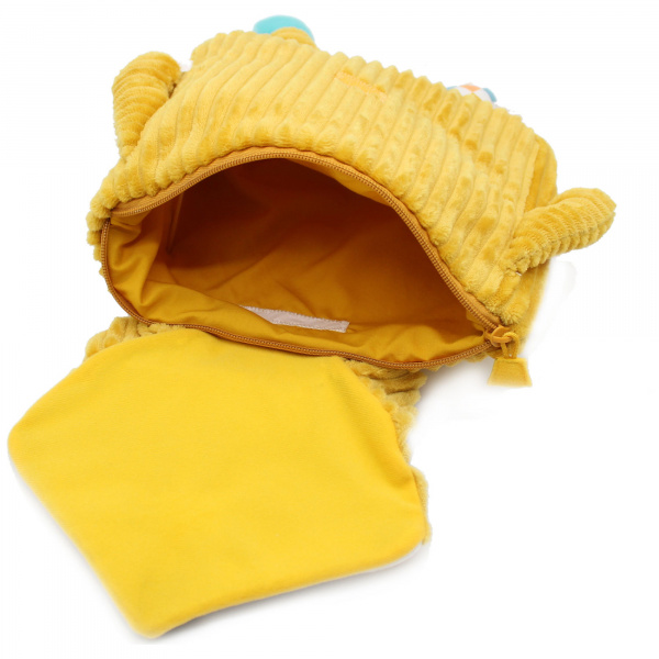 Sac à dos velours kiprokos le zèbre Les deglingos