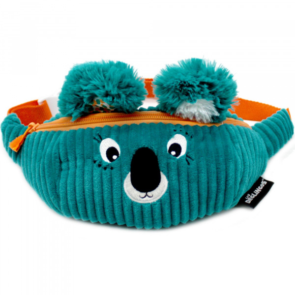 Sac banane enfant velours berlingos le koala Les deglingos