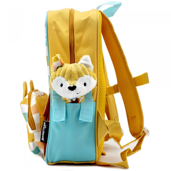 Sac à dos enfant 2 en 1 avec banane cyranos le renard Les deglingos