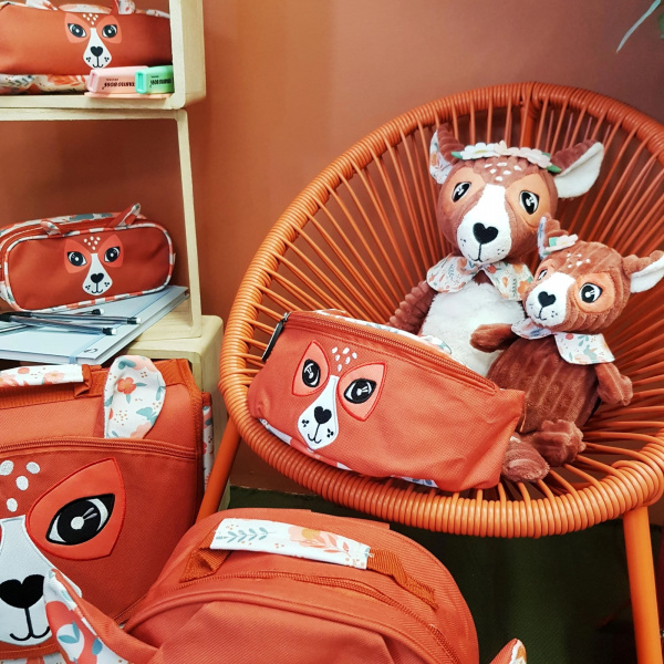 Sac banane enfant spéculos le tigre Les deglingos