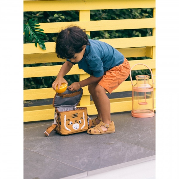 Lunch bag isotherme spéculos le tigre Les deglingos