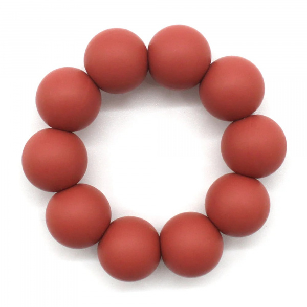 Anneau de dentition silicone et bois mélimélos la biche Les deglingos