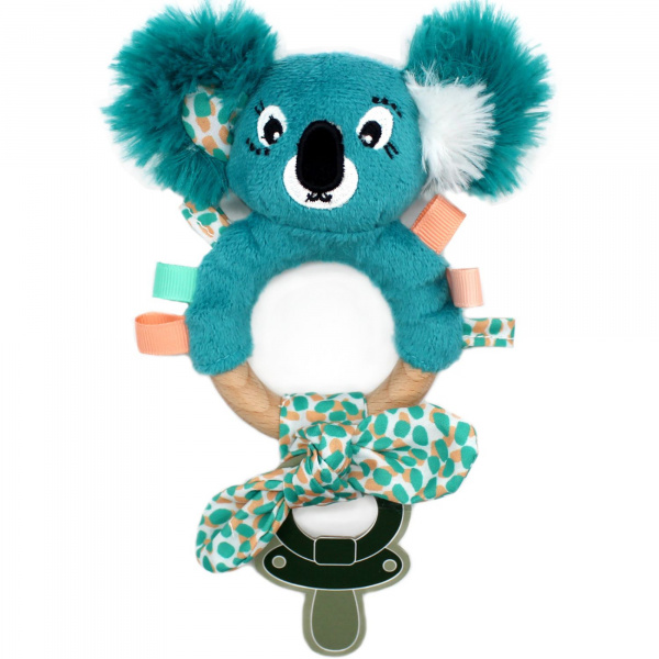Anneau de dentition silicone et bois berlingos le koala Les deglingos