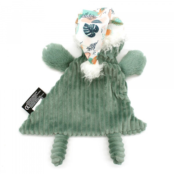 Doudou baby avec anneau de dentition chillos le paresseux Les deglingos