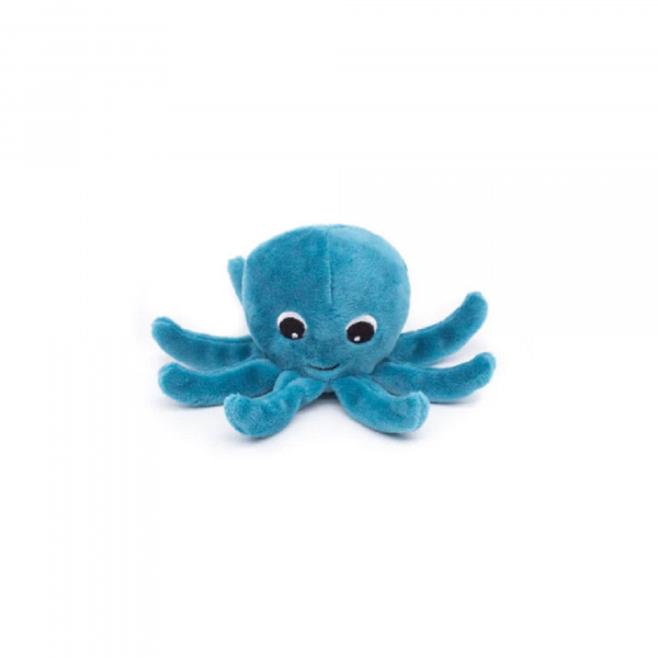 Peluche géante les ptipotos pieuvre et son bébé filou bleu Les deglingos