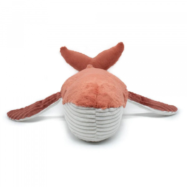 Peluche géante les ptipotos baleine et son bébé gravillou terracotta Les deglingos