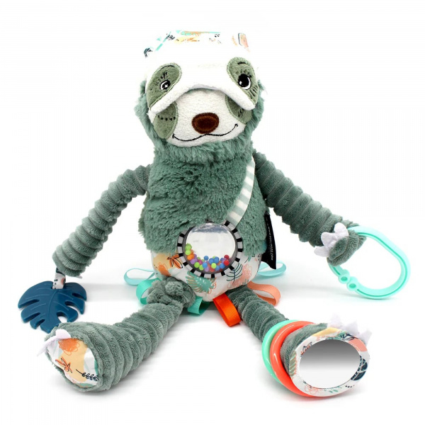 Peluche d'activités nomade chillos le paresseux Les deglingos