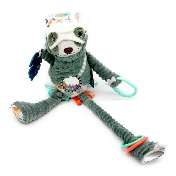 Peluche d'activités nomade chillos le paresseux Les deglingos