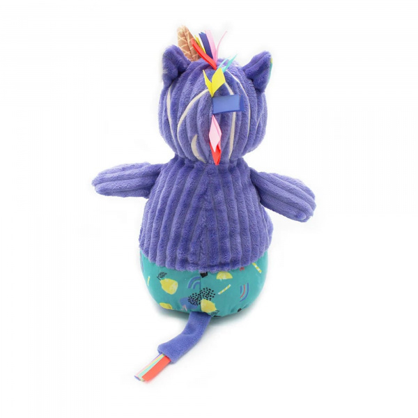 Peluche simply 33 cm hippipos l'hippopotame Les deglingos