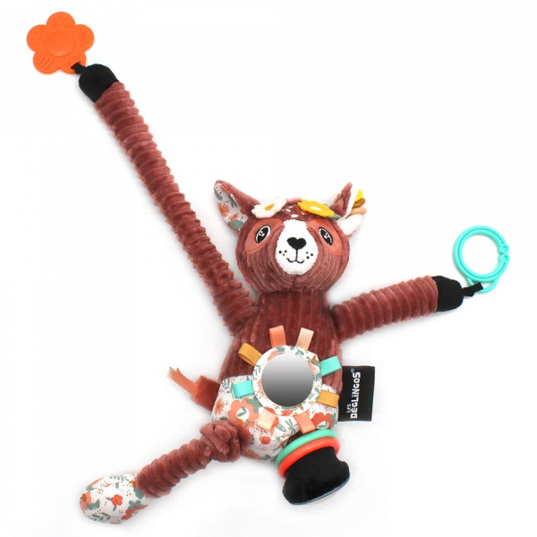 Peluche d'activités nomade chillos le paresseux Les deglingos