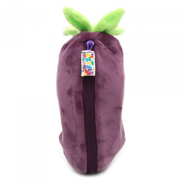 Peluche réversible flipetz éléphant et aubergine Les deglingos