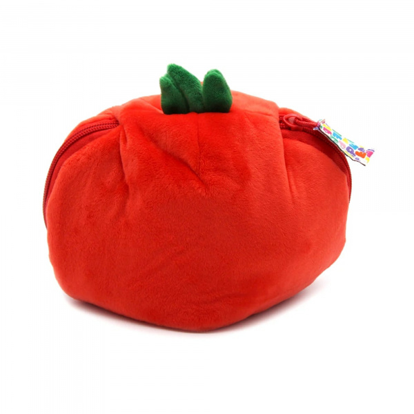 Peluche réversible flipetz coccinelle et tomate Les deglingos